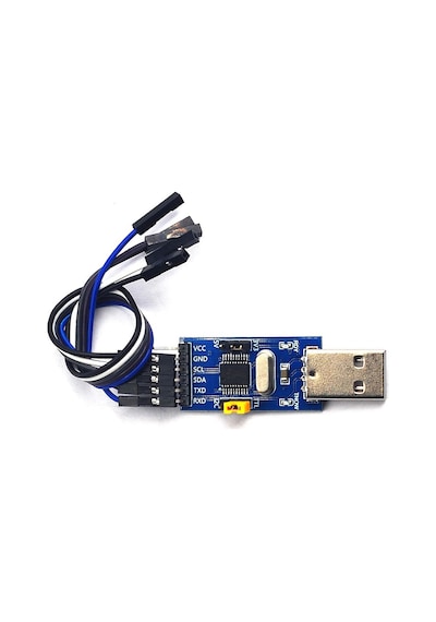Ch341t Usb To Ttl Iıc Uart Çevirici Modül I2c Seri Port Haberleşme Adaptör Isp Arduino