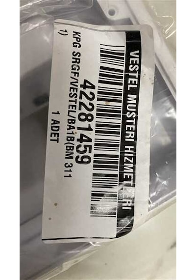 Vestel Uyumlu Bulaşık Makinesi Ön Pano Grubu V42281459