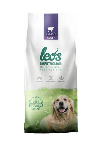 Leos Kuzu Etli Yetişkin Köpek Maması 10 x 1 KG
