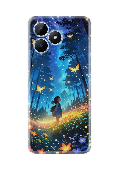 Realme Note 50 Kılıf Boutique Baskılı Resimli Anime Butterfly Pcode -048