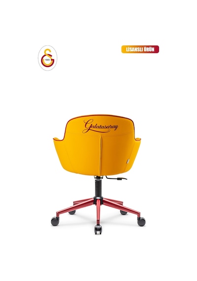Fanchair X Galatasaray Icon Sarı Lisanslı Çalışma Koltuğu-105