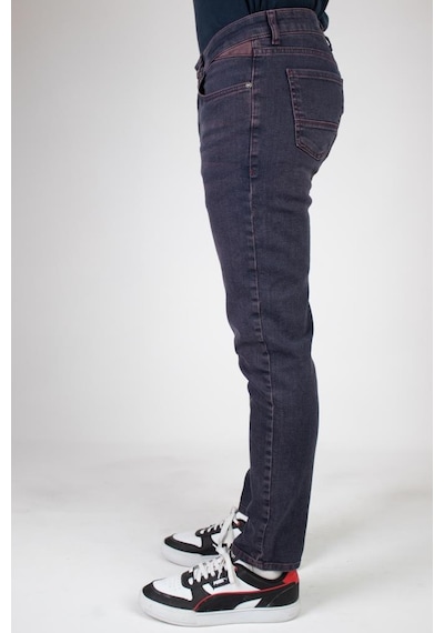 HLT Jeans Erkek Açık Bordo Slim Fit Dar Kesim Esnek Likralı Denim Jeans Kot Pantolon Acıkvalbo 001