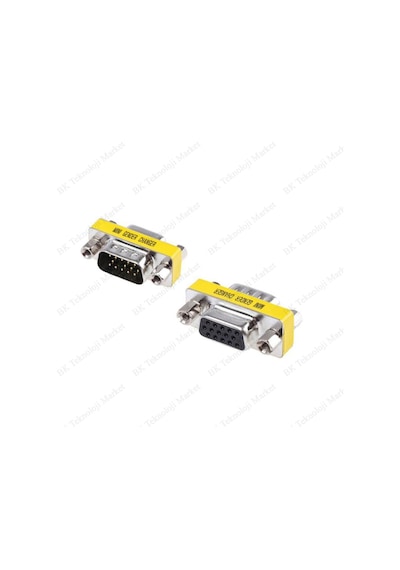 15 Pin Vga Dişi To Vga Erkek Dönüştürücü Adaptör