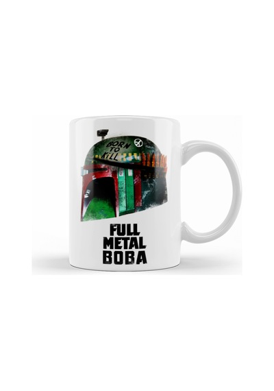 Boba Fett Full Metal Boba Kupa Bardak Porselen No27879 Karışık
