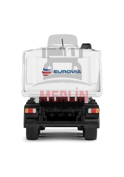 1/50 Mercedes-benz Arocs 2 Akslı Eurovıa Üzerinde Schmıtz Cargobull Kasalı Damperli Kamyon