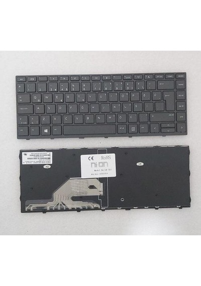 Nion Hp Probook 640 G4 Uyumlu Notebook Laptop Klavye Siyah Tr