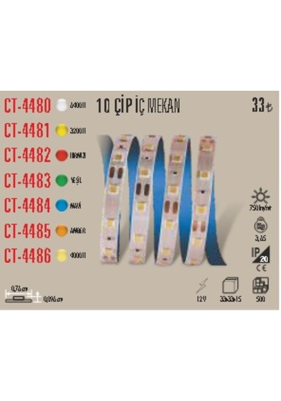 Ct-4481 10 Çipli İç Mekan Günışığı