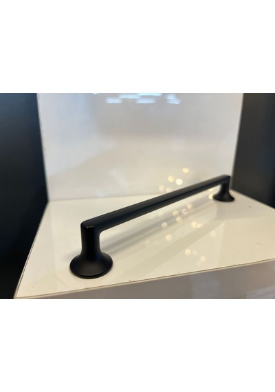Turn Metal Kulp 160mm Mat Siyah Dolap Kapak Modern Çekmece Mobilya Kulbu Tv Ünite Komidin Konsol Mat Siyah
