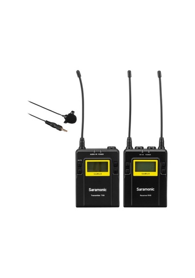 Saramonic Uwmic9 Tx9 Rx9 1 Alıcı 1 Verici Kablosuz Yaka Mikro