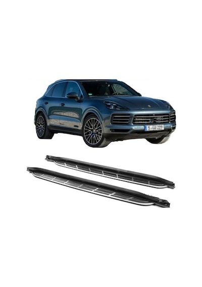 Autogp Porsche Cayenne Yan Basamak Marşbiyel Koruma 2020+ Agp-ss-1071