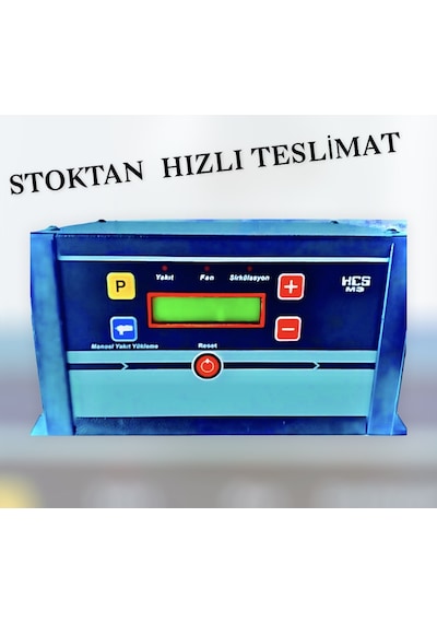 HCS M3 Stokerli Kalorifer Kazanı Kontrol Paneli Panosu Beyni Kartı