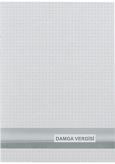 Dilman Damga Vergisi Defteri 40Yp Karton N11.1139