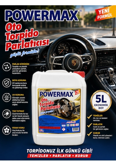 Powermax Oto Torpido Parlatıcı 5 L 1
