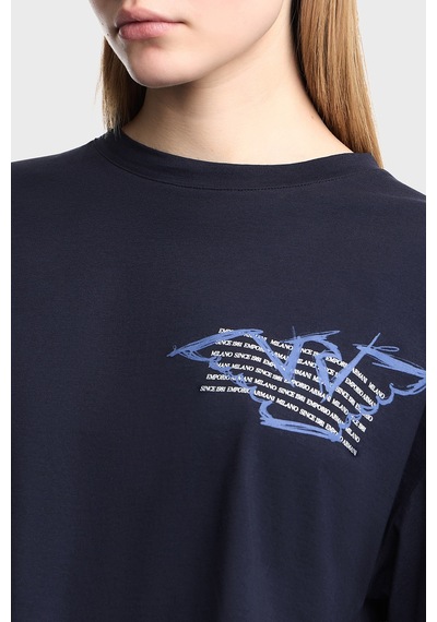 Emporio Armani Bayan T Shirt Ew004388 Af12597 Ub115 Lacivert Lacivert