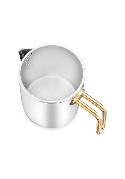 Jumbo Metalix Titanyum Gold İndüksiyon Tabanlı Midi Çaydanlık 0.9-1.2 Lt.