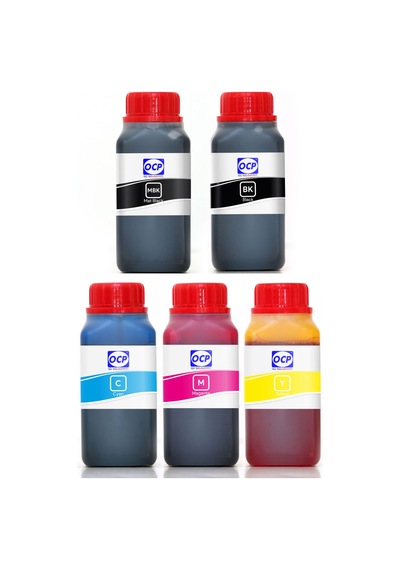 OCP Canon imagePROGRAF iPF670 Uyumlu Yazıcı Mürekkep Seti 250ml 5 Renk