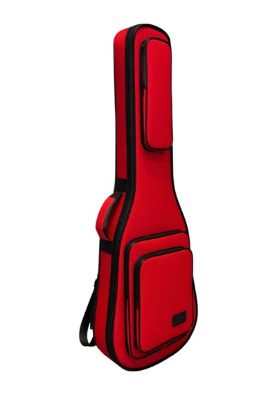 Kırmızı Profesyonel Gigbag Klasik Gitar Kılıfı - Çantası - Su Geçirmez