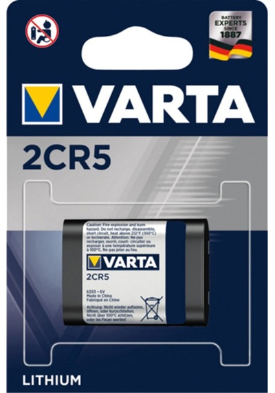 Varta 2Cr5 Lithium Pil 6V Dl245. El2Cr5. 245