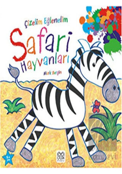 Çizelim Eğlenelim - Safari Hayvanları 1001 Çiçek Kitaplar  -  1001 Çiçek Kitaplar