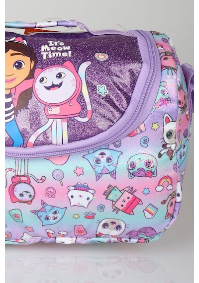 X Dekomus Lisanslı Gabby S Dollhouse Meow Magic Collection Termoslu Beslenme Çantası Altın