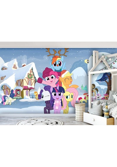 My Little Pony Çocuk Odası Duvar Kağıdı (397455376)