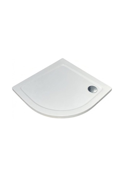 Genel Markalar - Monoflat Duş Teknesi Oval 90 90 Beyaz Oplo0007-
