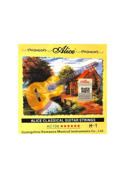 Alice Klasik Gitar Tek Tel Re