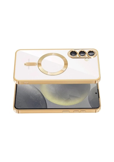 Samsung Galaxy Uyumlu A37 5g Kross Magneticsafe Kapak - Gold İtdark54297