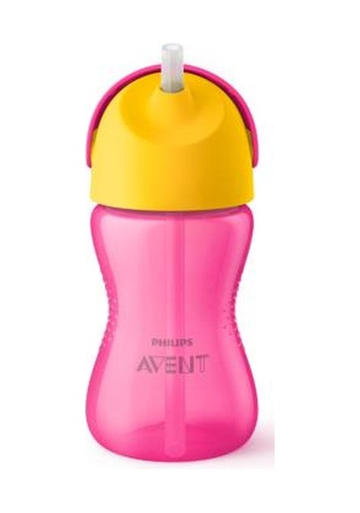 Pipetli Bardak 300 Ml Kız