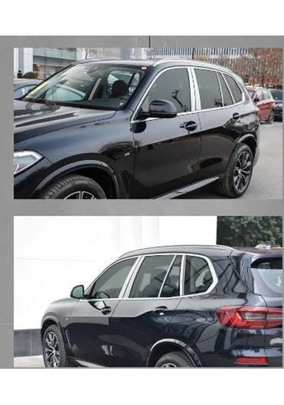 Bmw X5 2007 2012 Cam Çıtası Kaplama Krom