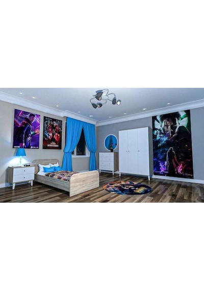 Convertio Genç Odası Takımı Mdf Beyaz Convertio Genç Odası Takımı Mdf Beyaz