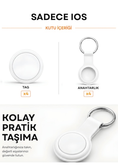 Beylini Tag Takip Cihazı Kablosuz Apple iOS Bul Uyumlu Lisanslı Araç Çocuk Anahtar Takip Sistemi Silikon Anahtarlıklı Akıllı Takip Cihazı Apple iOS Find My Uyumlu 4'lü Paket Beylini Tag Takip Cihazı Kablosuz Apple iOS Bul Uyumlu Lisanslı Araç Çocuk Anahtar Takip Sistemi Silikon Anahtarlıklı Akıllı Takip Cihazı Apple iOS Find My Uyumlu 4'lü Paket