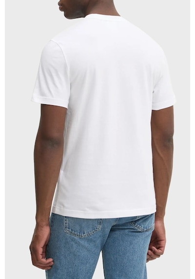 Calvin Klein Erkek T Shirt K10k113800 Yaf Beyaz Beyaz