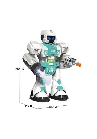 Uzaktan Kumandalı Savaşçı Robot - Sesli Işıklı Ve Müzikli