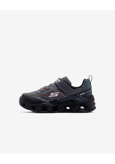Skechers Vortex 2.0 Küçük Erkek Çocuk Siyah Işıklı Spor Ayakkabı 400605n Bkcc Siyah