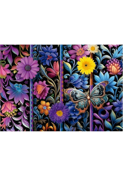 Educa 500 Parça Badda Çiçeğinin Açışı Puzzle - 19909 - Badda Bloom