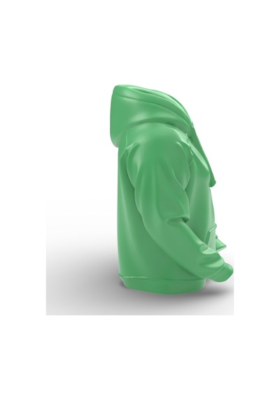 Hoodie Tasarımlı Dekoratif Kalemlik Yeşil