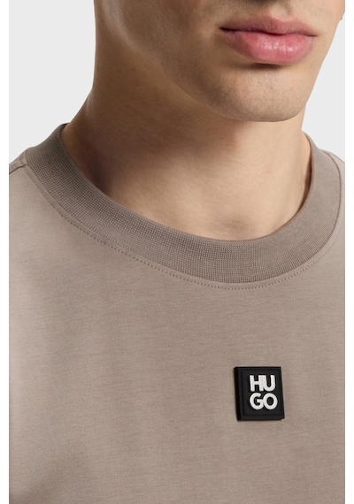 Hugo Erkek T Shirt 50505201 237 Gri