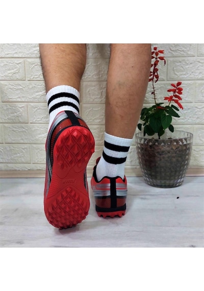 Jump 29117 Kırmızı Bağacaklı Halısaha Futbol Aayakkabı 001