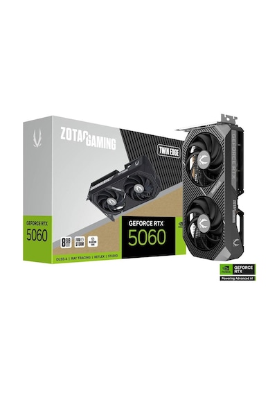 Zotac Geforce Rtx 5060 Gamıng Twın Edge 8gb Gddr7 128bit Dlss 4 Ekran Kartı