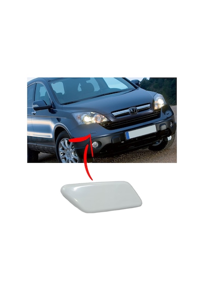 Honda Crv Ön Tampon Sağ Far Yıkama Fıskiye Kapağı 2007 2008 2009