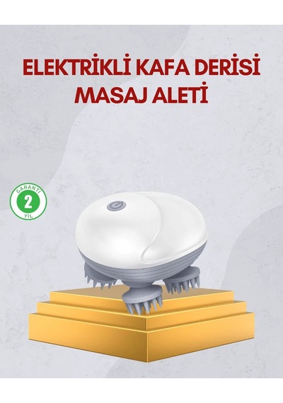 Lb Kablosuz Kafa Ve Vücut Masaj Aleti Taşınabilir Tasarım Çok Renkli