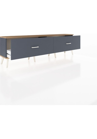 Arges Tv Ünitesi 2 Çekmeceli 176x30x51 Antrasit-çam/antrasit Atlas Çam/antrasıt Arges Tv Ünitesi 2 Çekmeceli 176x30x51 Antrasit-çam/antrasit Atlas Çam/antrasıt