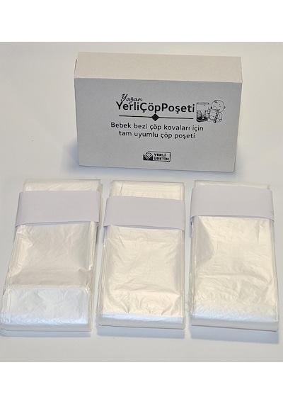 Reyo Tommee Tippee Twist&click İle Tam Uyumlu Malı Çöp - 3 Lü Yedek Poşet Paketi
