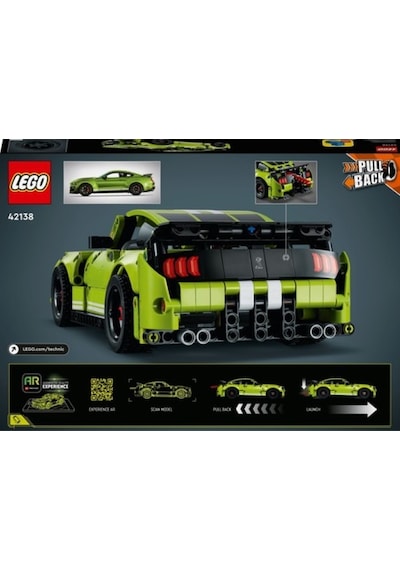 LEGO® Technic 42138 Ford Mustang Shelby GT500 544 Parça