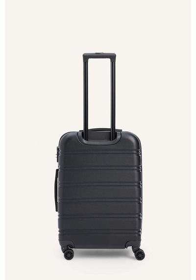 Defacto Unisex Sert Kapaklı Orta Boy Valiz H2485axnsbk60 Siyah-bk60