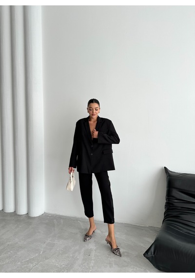 Laluvia Washington Blazer Ceket Siyah