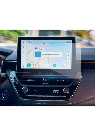 Toyota Corolla X-pack Uyumlu 10.5 İnç Multimedya Ekran Koruyucu 9H Nano Ekran Koruyucu