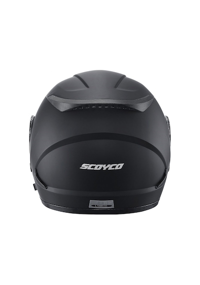 Motosiklet Çene Açılır Kask Güneş Vizörlü Ce Motor Kaskı Mat Black Edition Siyah