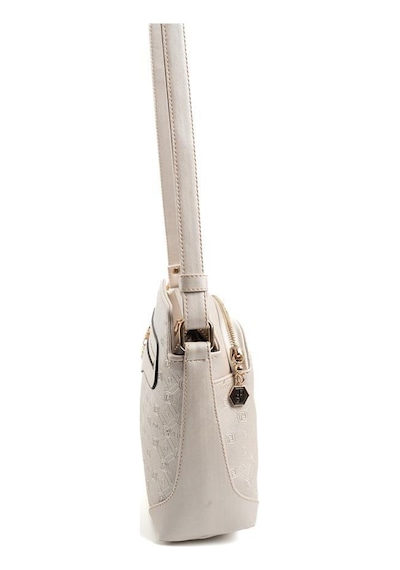 Silver Polo Sp364 Kadın Çapraz Çanta Logolu Bej-s.bej